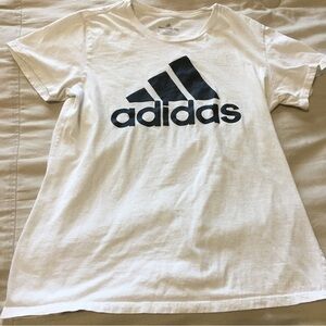 Adidas boys size medium white T-shirt